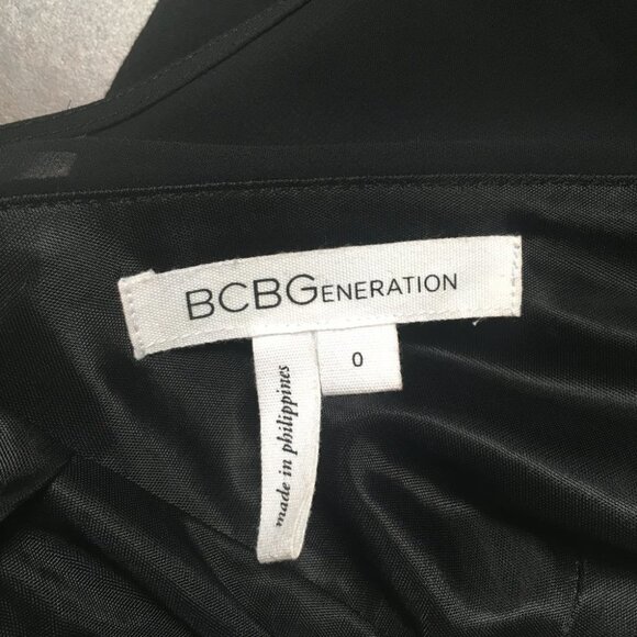 BCBGeneration Black Romper Size 0 - Picture 9 of 12